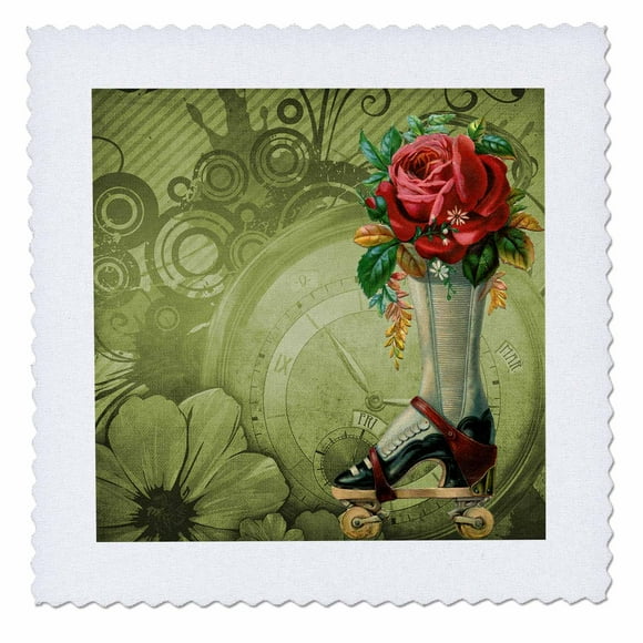 10 by 10-Inch 3D Rose 3dRose dpp_45058_1 State Flag of Arkansas Wall Clock 10 by 10-Inch 3D Rose 3dRose dpp_45058_1 State Flag of Arkansas Wall Clock
